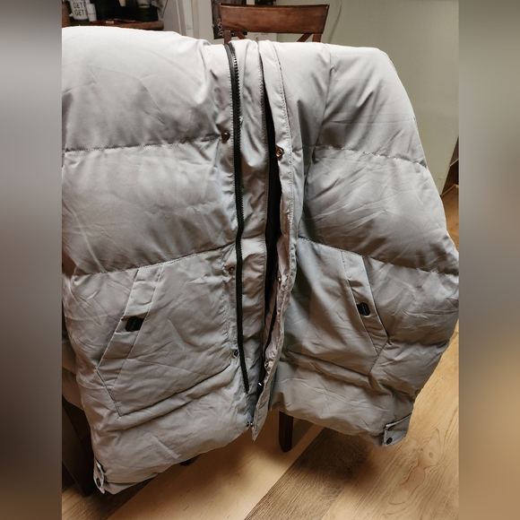 Hooded Winter Padded Warm Winter Coat NEW XXL Plus Size Mens or Womens - Picture 7 of 7